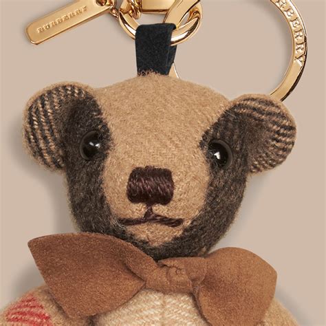 burberry thomas bear glasses charm|thomas bear charm burberry check.